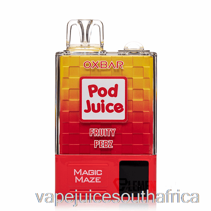 Vape Juice South Africa Oxbar Magic Maze Pro 10000 Disposable Fruity Pebz - Pod Juice